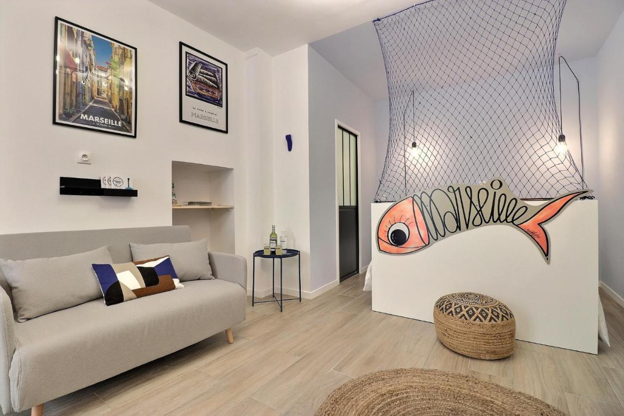Ferienwohnung La Sardine Du Panier Marseilles Exterior foto