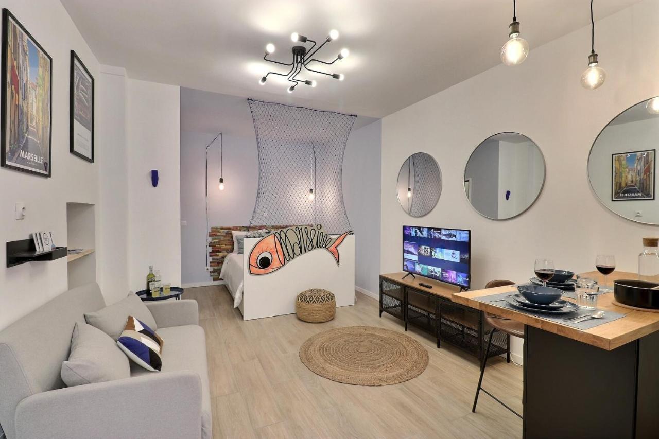 Ferienwohnung La Sardine Du Panier Marseilles Exterior foto