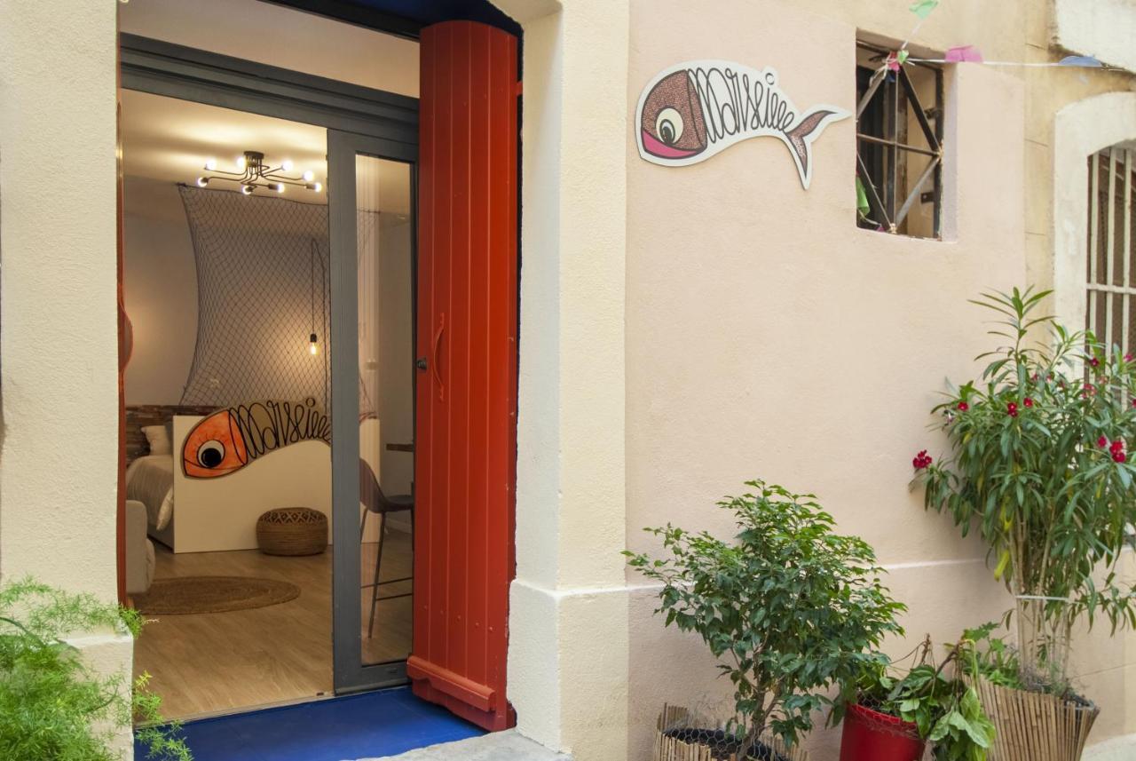 Ferienwohnung La Sardine Du Panier Marseilles Exterior foto