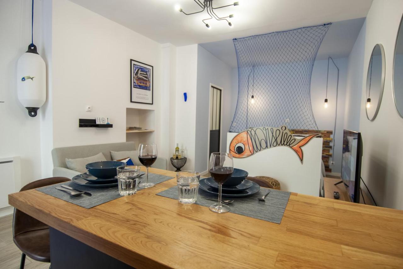 Ferienwohnung La Sardine Du Panier Marseilles Exterior foto